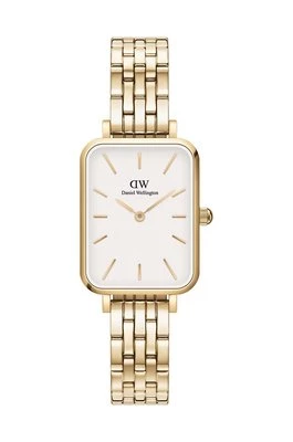 Daniel Wellington zegarek Quadro 5-Link damski kolor złoty