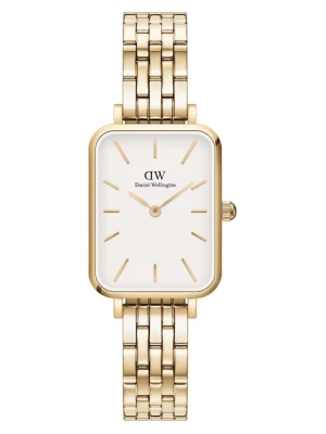 Daniel Wellington zegarek Quadro 5-Link damski kolor złoty