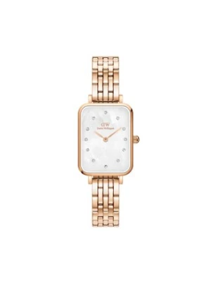 Daniel Wellington Zegarek Quadro DW00100620 Złoty