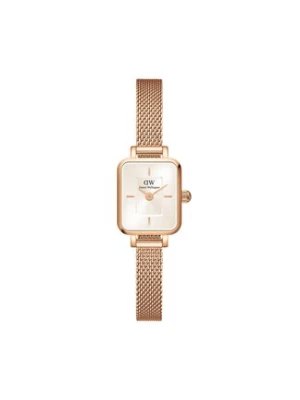 Daniel Wellington Zegarek Quadro Mini DW00100651 Złoty