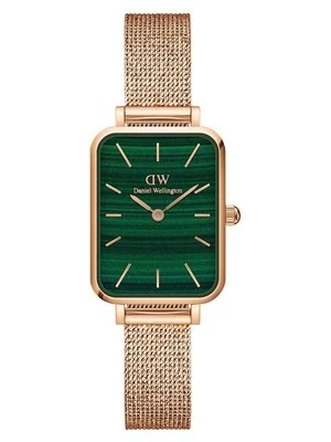 Daniel Wellington zegarek Quadro Pressed damski kolor różowy