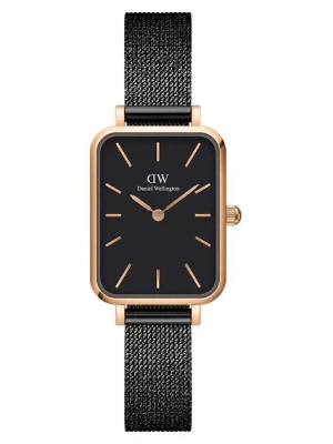 Daniel Wellington zegarek Quadro Pressed damski kolor różowy