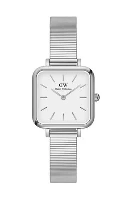 Daniel Wellington zegarek Quadro Studio damski kolor srebrny