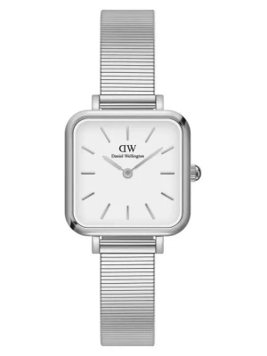 Daniel Wellington zegarek Quadro Studio damski kolor srebrny