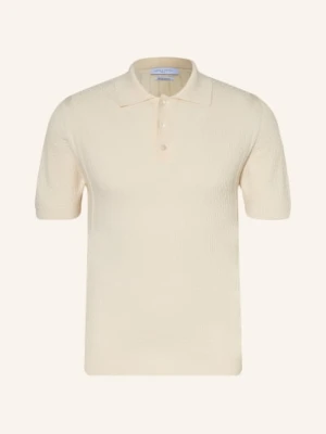 Daniele Fiesoli Dzianinowa Koszulka Polo weiss