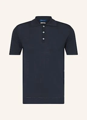 Daniele Fiesoli Koszulka Polo Z Dzianiny blau
