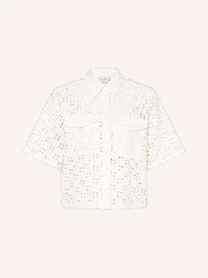 dante6 Koszula Toddy Z Dziurkowanej Koronki weiss
