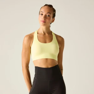 Dare 2b Biustonosz sportowy damski szybkoschnący Don't Sweat It III Żółty
