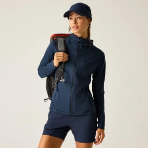 Dare 2b   Bluza damska rozpinana z kapturem Nomadic Niebieski, Rozmiar: