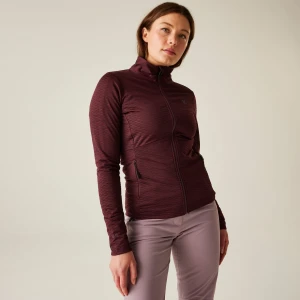 Dare 2b Bluza damska rozsuwana Elation IV Fioletowy, Rozmiar: