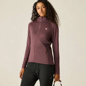Dare 2b Bluza damska rozsuwana Ventura Hooded Fioletowy