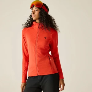 Dare 2b Bluza damska rozsuwana Ventura Hooded Pomarańczowy