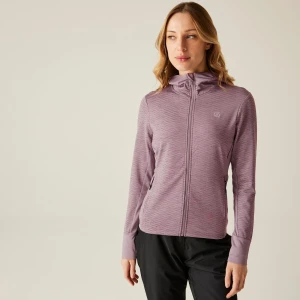 Dare 2b   Bluza damska rozsuwana z kapturem Convey IV Fioletowy, Rozmiar: