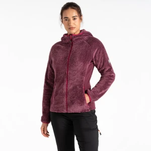 Dare 2b Bluza damska z kapturem Torrek Mountain Pro Fioletowy, Rozmiar: