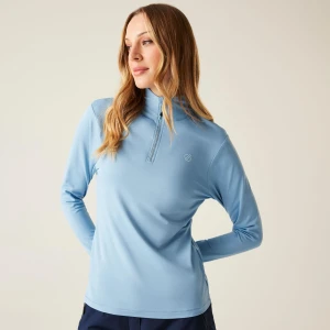 Dare 2b Bluza damska z suwakiem Lowline II Niebieski, Rozmiar: