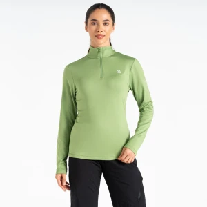 Dare 2b   Bluza damska z suwakiem Lowline II Zielony, Rozmiar: