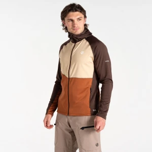 Dare 2b Bluza męska Assimilate II Core Stretch Brązowy, Rozmiar: