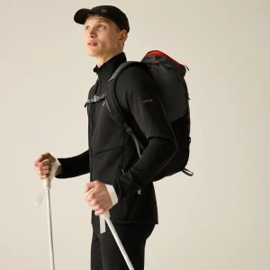 Dare 2b   Bluza męska rozsuwana Apex Czarny, Rozmiar: