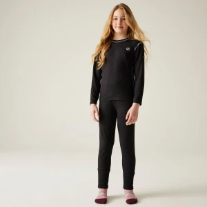 Dare 2b Dare 2b Bielizna termoaktywna dziecięca komplet Pow II Czarny, Rozmiar: