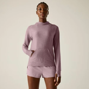 Dare 2b Dare 2b Bluza damska z kapturem szybkoschnąca Sprint Cty Różowy, Rozmiar: