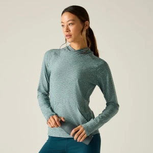 Dare 2b Dare 2b Bluza damska z kapturem szybkoschnąca Sprint Cty Szary, Rozmiar: