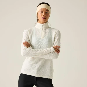 Dare 2b Dare 2b Bluza damska z suwakiem 1/4 Glamourize III Beżowe, Rozmiar: