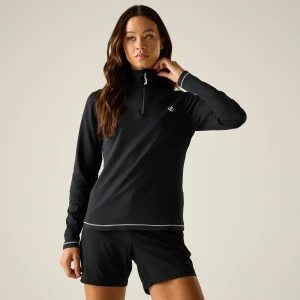 Dare 2b Dare 2b Bluza damska z suwakiem Lowline II Czarny, Rozmiar: