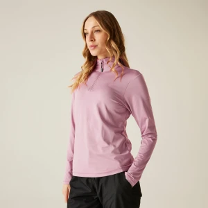 Dare 2b Dare 2b Bluza damska z suwakiem Lowline II Różowy, Rozmiar: