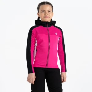 Dare 2b   Bluza dziecięca z kapturem Thriving Różowy, Rozmiar: