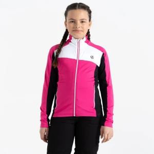 Dare 2b Bluza dziecięca z suwakiem Emergent Różowy, Rozmiar: 164 cm