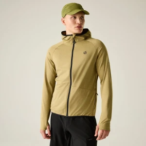 Dare 2b   Bluza męska z kapturem rozsuwana Assimilate VI Zielony, Rozmiar: