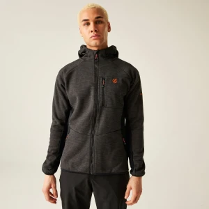 Dare 2b   Bluza męska z kapturem rozsuwana Torrek Mountain Pro Czarny, Rozmiar: