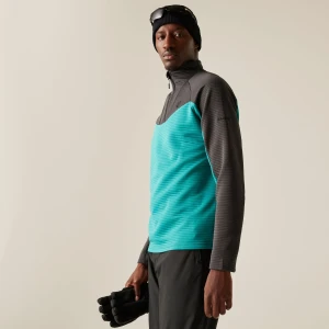 Dare 2b   Bluza męska z suwakiem 1/4 Dignify IV Niebieski, Rozmiar: