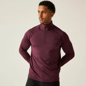 Dare 2b   Bluza męska z suwakiem Fuse Up II Fioletowy, Rozmiar: