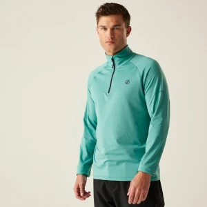 Dare 2b   Bluza męska z suwakiem Fuse Up II Zielony, Rozmiar: