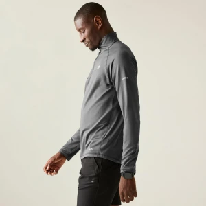 Dare 2b Dare 2b Bluza męska z suwakiem Fuse Up II Szary, Rozmiar: