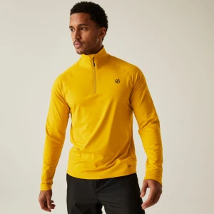 Dare 2b Dare 2b Bluza męska z suwakiem Fuse Up II Żółty, Rozmiar: