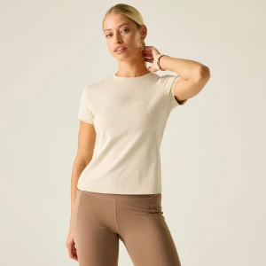 Dare 2b Dare 2b Koszulka damska szybkoschnąca Refresh Beżowe, Rozmiar:
