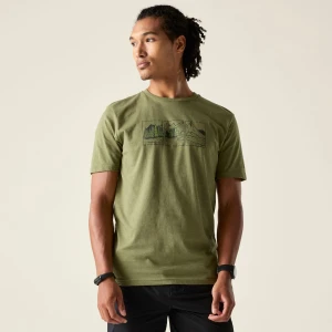 Dare 2b Dare 2b Koszulka męska Movement III Zielony, Rozmiar: