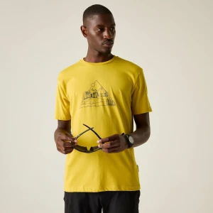 Dare 2b Dare 2b Koszulka męska Movement III Żółty, Rozmiar: