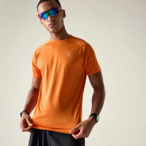 Dare 2b Dare 2b Koszulka męska szybkoschnąca Accelerate Pomarańczowy, Rozmiar: