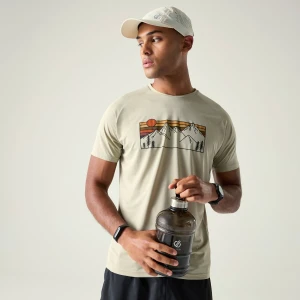 Dare 2b Dare 2b Koszulka męska szybkoschnąca Tech II Beżowe, Rozmiar: