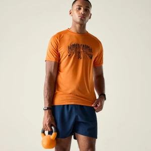 Dare 2b Dare 2b Koszulka męska szybkoschnąca Tech II Pomarańczowy, Rozmiar: