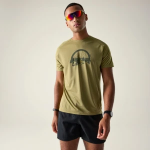 Dare 2b Koszulka męska szybkoschnąca Tech II Zielony, Rozmiar: