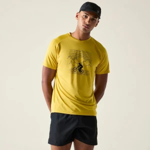 Dare 2b   Koszulka męska szybkoschnąca Tech II Żółty, Rozmiar: