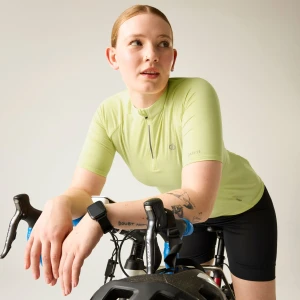 Dare 2b Dare 2b Koszulka rowerowa damska Pedal Through It II Żółty, Rozmiar: