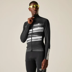 Dare 2b Dare 2b Koszulka rowerowa męska z długim rękawem AEP Revolving Czarny, Rozmiar: