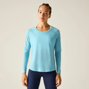 Dare 2b Dare 2b Koszulka z długim rękawem damska szybkoschnąca Serenity Niebieski, Rozmiar: