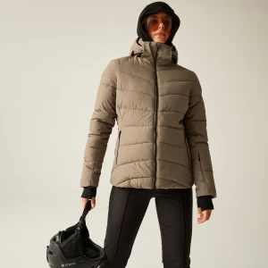 Dare 2b Dare 2b Kurtka narciarska damska z membraną Glacier Beżowe, Rozmiar: