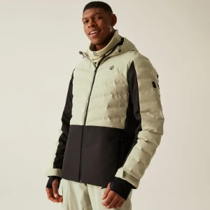 Dare 2b Dare 2b Kurtka narciarska męska z membraną Ollie III Beżowe, Rozmiar: